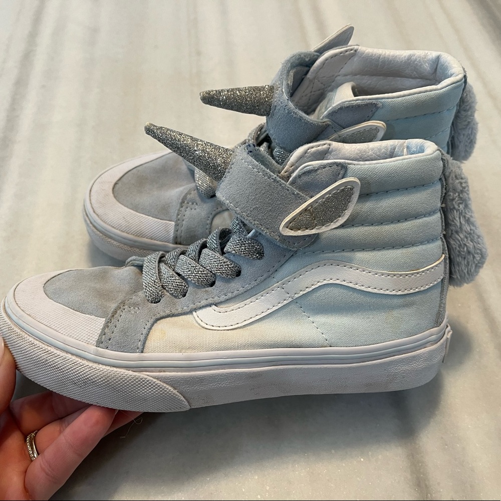 Vans hightop unicorn sneakers